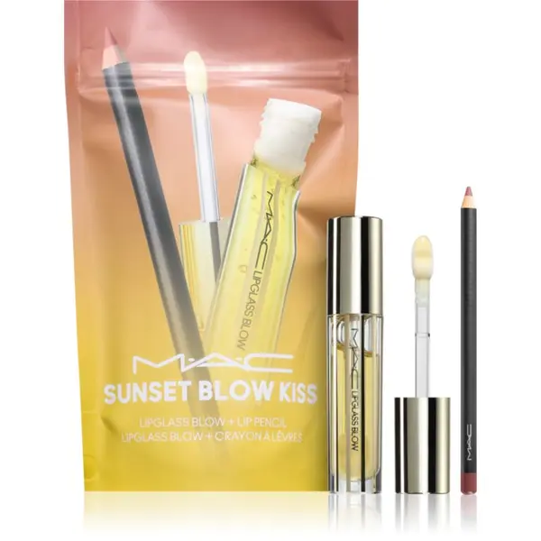 MAC Cosmetics MAC Cosmetics Kits Sunset Blow Kiss Lip Combo подаръчен комплект за устни