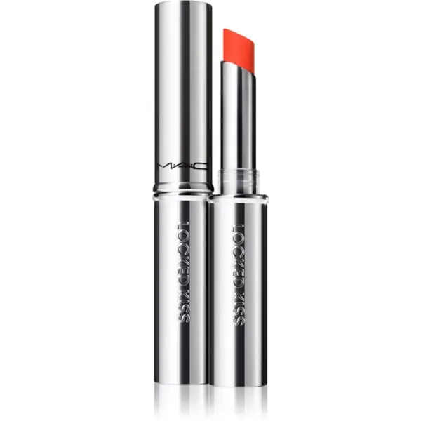 MAC Cosmetics MAC Cosmetics Locked Kiss 24h Lipstick дълготрайно червило с матиращ ефект цвят Renegade 1.8 гр.
