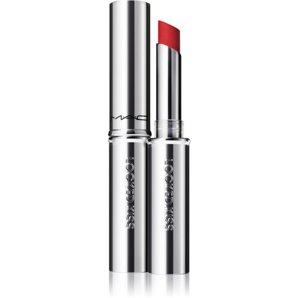 MAC Cosmetics MAC Cosmetics Locked Kiss 24h Lipstick дълготрайно червило с матиращ ефект цвят Ruby True 1,8 гр.