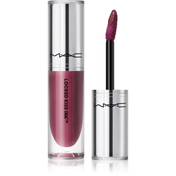 MAC Cosmetics MAC Cosmetics Locked Kiss Ink 24HR Lipcolour дълготрайно матово течно червило цвят Opulence 4 мл.