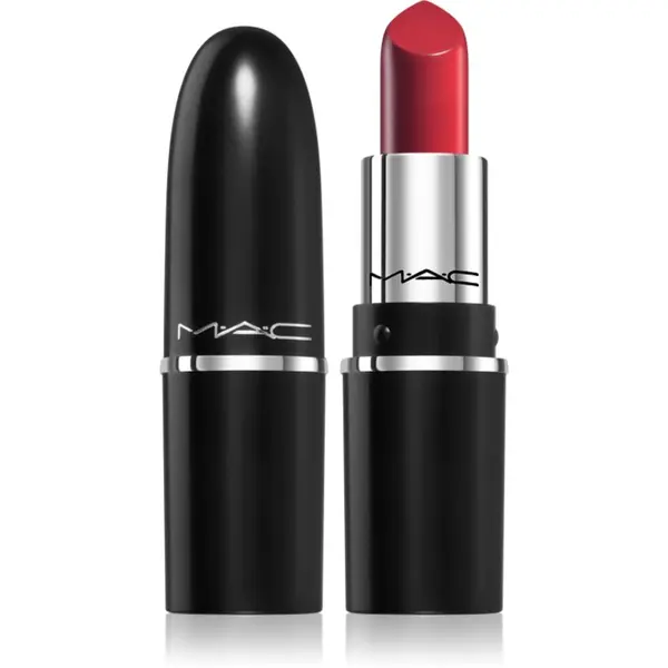 MAC Cosmetics MAC Cosmetics MACximal Mini Silky Matte Lipstick матиращо червило цвят Ruby Woo 1.7 гр.
