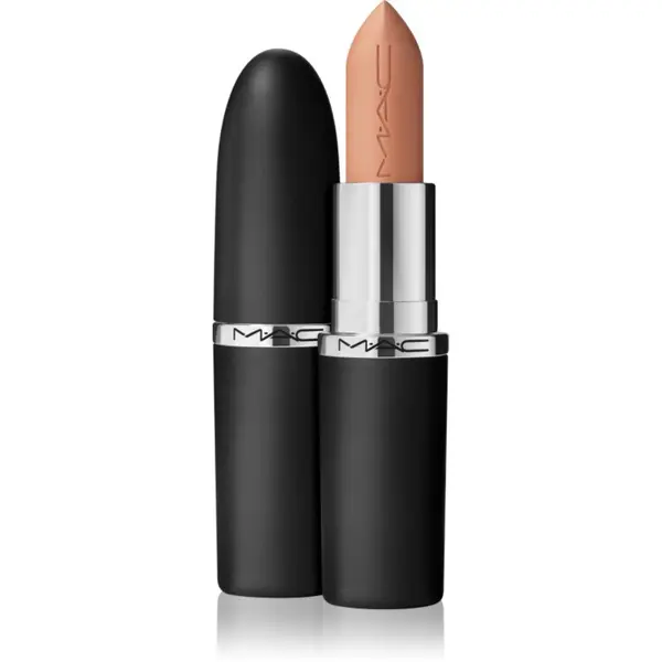 MAC Cosmetics MAC Cosmetics MACximal Sleek Satin Lipstick кремообразно хидратиращо червило цвят Fleshpot 3.5 гр.