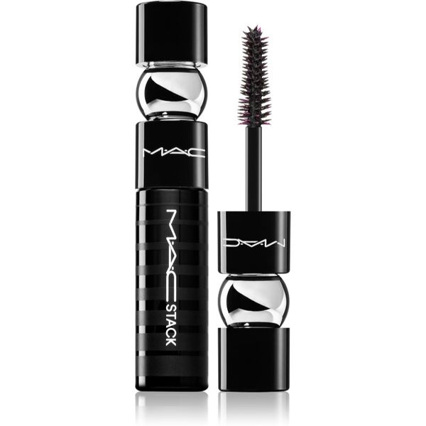 MAC Cosmetics MAC Cosmetics Mini M·A·CStack Mascara Superstack Mega Brush спирала за обем и удължаване на мигли мини цвят Black 8 мл.