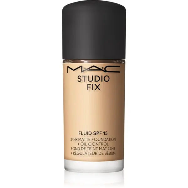 MAC Cosmetics MAC Cosmetics Mini Studio Fix Fluid SPF 15 24HR Matte Foundation + Oil Control матиращ фон дьо тен SPF 15 цвят NC17 15 мл.