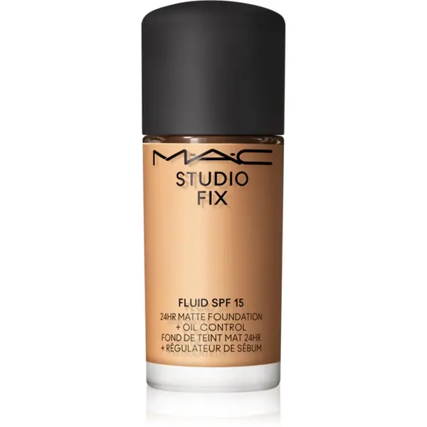 MAC Cosmetics MAC Cosmetics Mini Studio Fix Fluid SPF 15 24HR Matte Foundation + Oil Control матиращ фон дьо тен SPF 15 цвят NC30 15 мл.