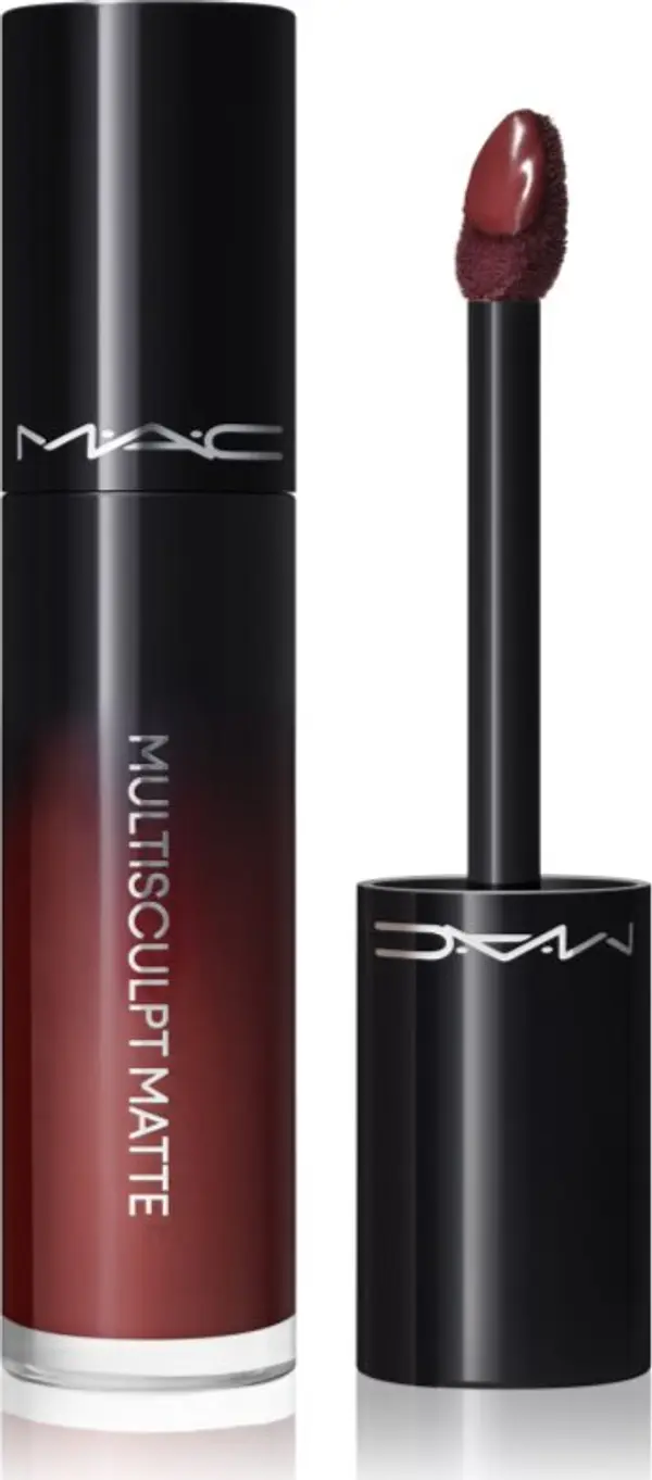 MAC Cosmetics MAC Cosmetics Multisculpt Matte Liquid Colour мултифункционален грим продукт за очи и лице цвят Pinot Noir 4.5 мл.