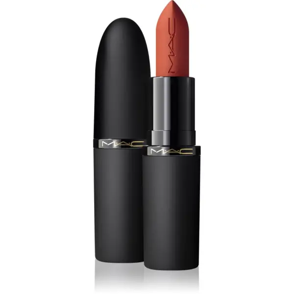 MAC Cosmetics MAC Cosmetics Powder Kiss Hazy Matte матиращо червило цвят Marrakesh-Mere 3.5 гр.