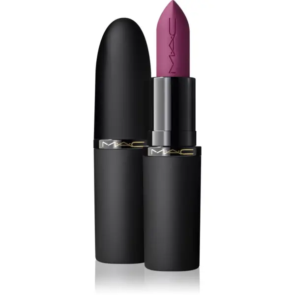 MAC Cosmetics MAC Cosmetics Powder Kiss Hazy Matte матиращо червило цвят On My Mind 3.5 гр.