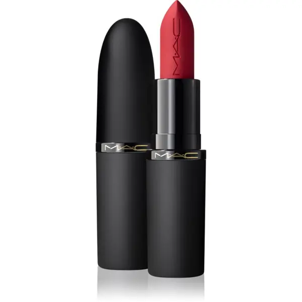 MAC Cosmetics MAC Cosmetics Powder Kiss Hazy Matte матиращо червило цвят Ruby New 3.5 гр.