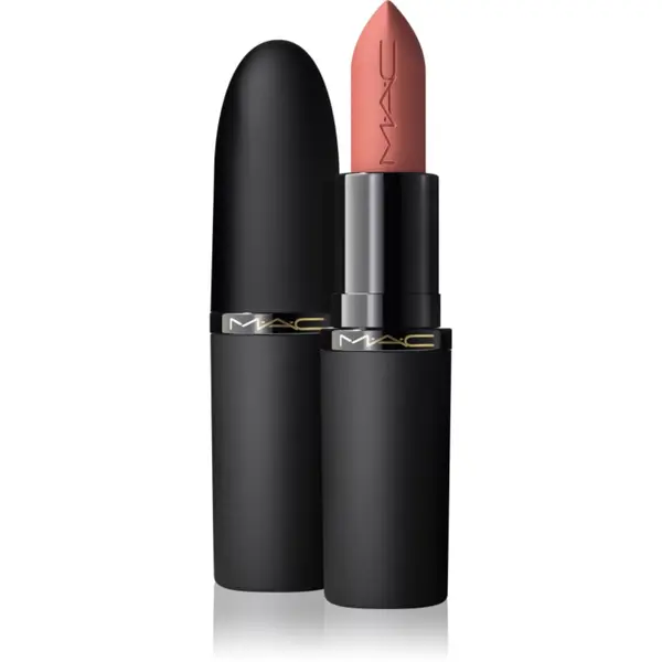 MAC Cosmetics MAC Cosmetics Powder Kiss Hazy Matte матиращо червило цвят Teddy 3.5 гр.