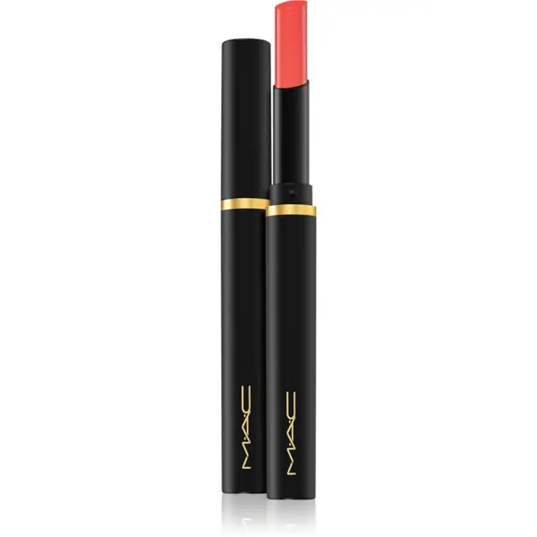 MAC Cosmetics MAC Cosmetics Powder Kiss Velvet Blur Slim Stick матиращо хидратиращо червило цвят Sweet Cinnamon 2 гр.