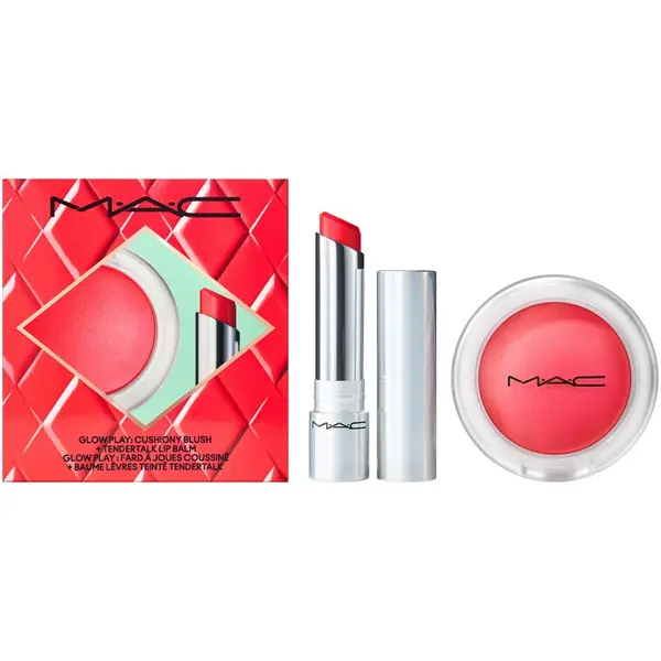 MAC Cosmetics MAC Cosmetics Set No Work All Glow Play Kit подаръчен комплект за устни цвят Pink