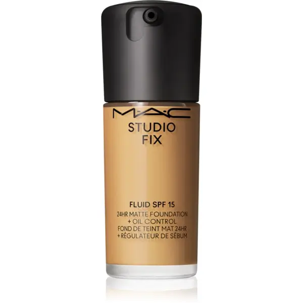 MAC Cosmetics MAC Cosmetics Studio Fix Fluid SPF 15 24HR Matte Foundation + Oil Control матиращ фон дьо тен SPF 15 цвят C45 30 мл.