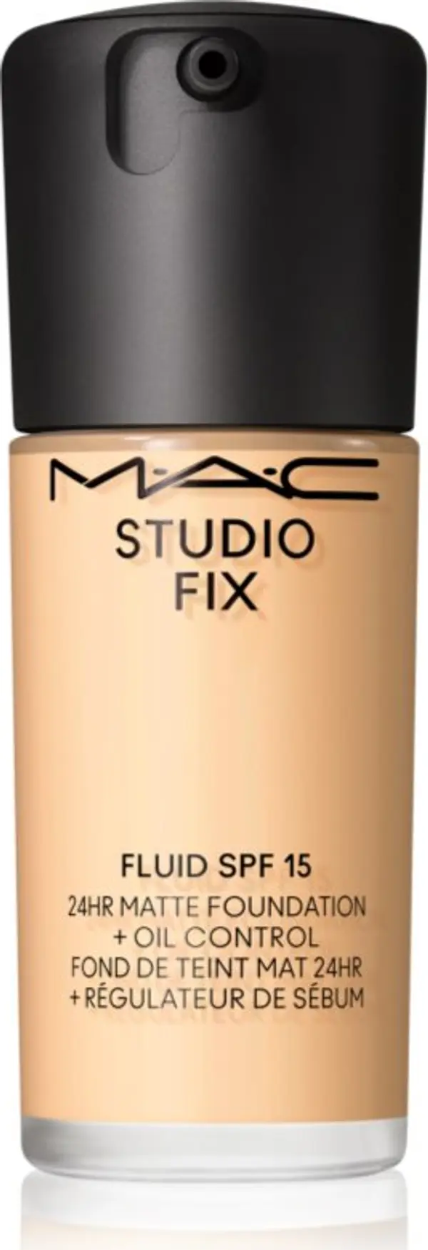 MAC Cosmetics MAC Cosmetics Studio Fix Fluid SPF 15 24HR Matte Foundation + Oil Control матиращ фон дьо тен SPF 15 цвят NC13 30 мл.