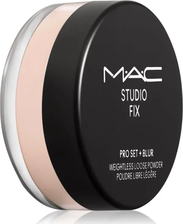 MAC Cosmetics MAC Cosmetics Studio Fix Pro Set + Blur Weightless Loose Powder матираща фиксираща пудра цвят Light 6,5 гр.