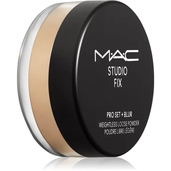 MAC Cosmetics MAC Cosmetics Studio Fix Pro Set + Blur Weightless Loose Powder матираща фиксираща пудра цвят Medium 6,5 гр.