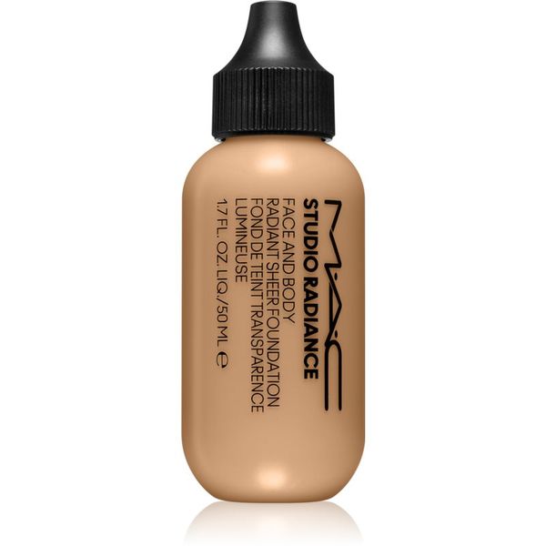 MAC Cosmetics MAC Cosmetics Studio Radiance Face and Body Radiant Sheer Foundation лек фон дьо тен за лице и тяло цвят C2 50 мл.