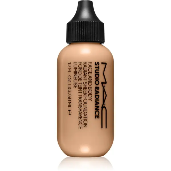 MAC Cosmetics MAC Cosmetics Studio Radiance Face and Body Radiant Sheer Foundation лек фон дьо тен за лице и тяло цвят N2 50 мл.
