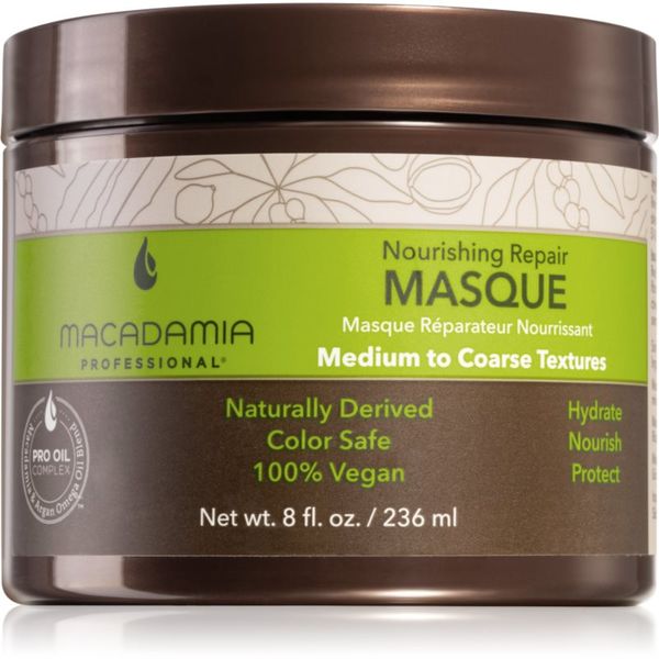 Macadamia Natural Oil Macadamia Natural Oil Nourishing Repair подхранваща маска за коса с хидратиращ ефект 236 мл.