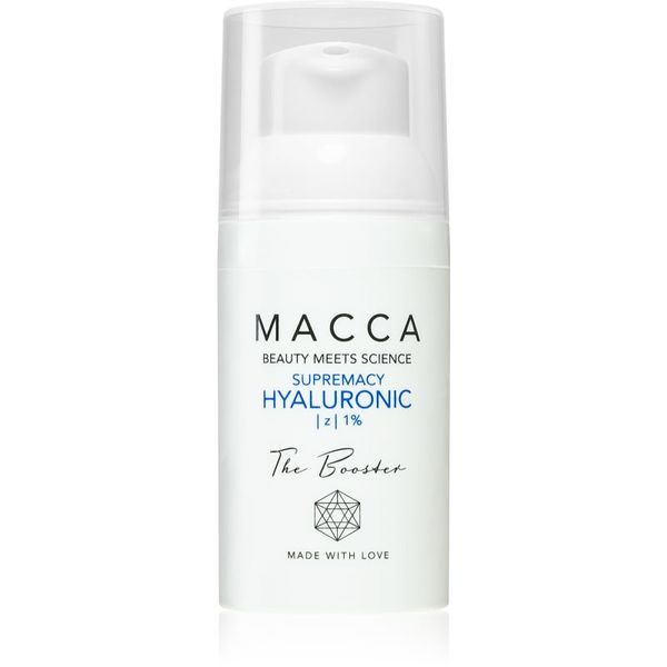 Macca Macca Supremacy Hyaluronic изглаждащ серум за лице с хидратиращ ефект 30 мл.
