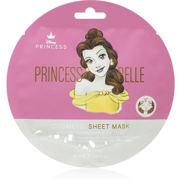 Mad Beauty Mad Beauty Disney Princess Belle хидратираща платнена маска 25 мл.
