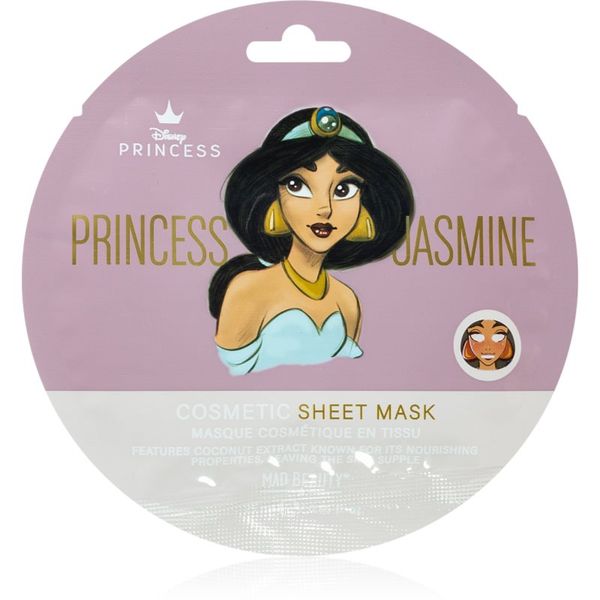 Mad Beauty Mad Beauty Disney Princess Jasmine подхранваща платнена маска 25 мл.