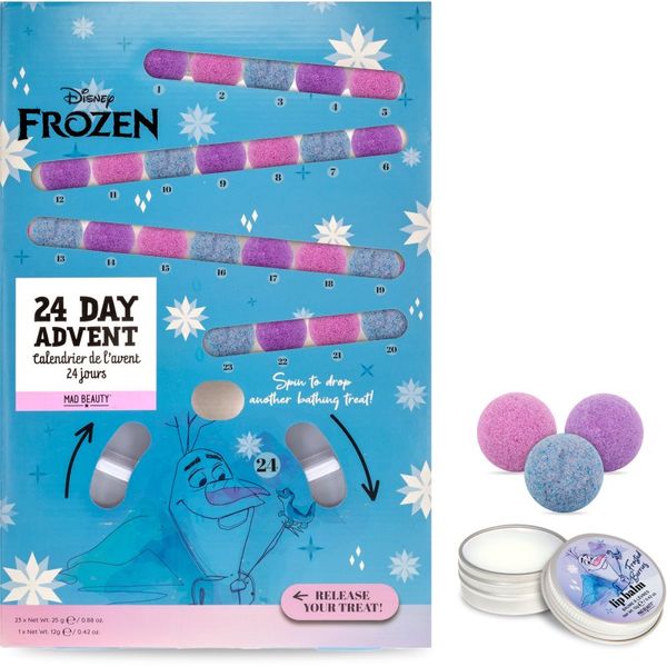 Mad Beauty Mad Beauty Frozen Advent коледен календар 24 бр.