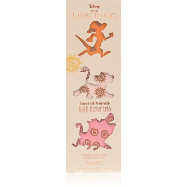Mad Beauty Mad Beauty Lion King Trio бомбичка за вана 3x50 гр.