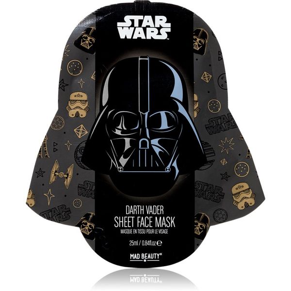 Mad Beauty Mad Beauty Star Wars Darth Vader антиоксидантна платнена маска с екстракт от чаено дърво 25 мл.