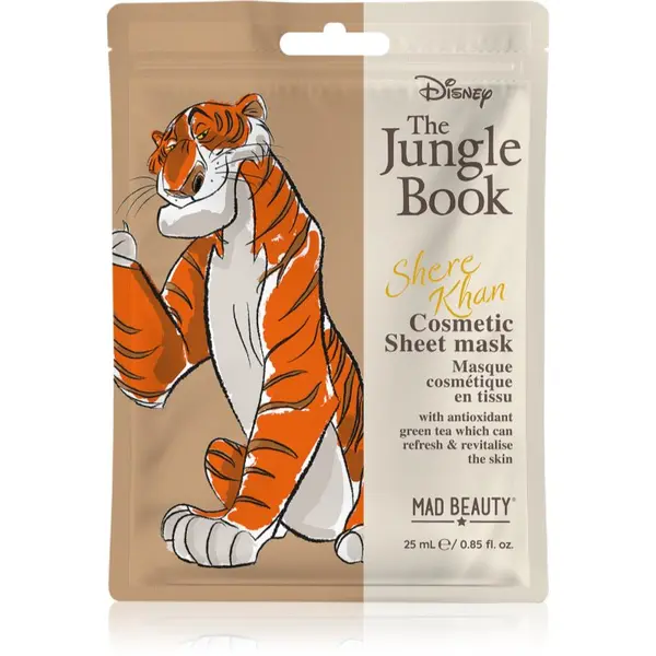 Mad Beauty Mad Beauty The Jungle Book Sheet Mask - Shere Khan платнена маска 25 мл.