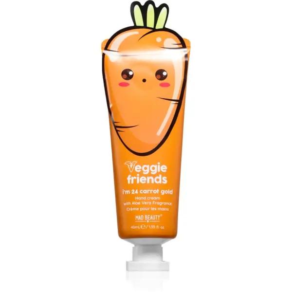 Mad Beauty Mad Beauty Veggie Friends Carrot хидратиращ крем за ръце 40 мл.