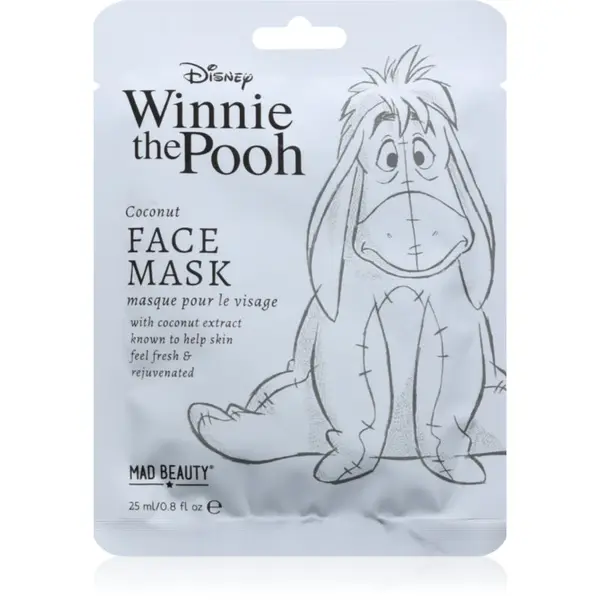 Mad Beauty Mad Beauty Winnie The Pooh Eeyore подхранваща платнена маска 25 мл.