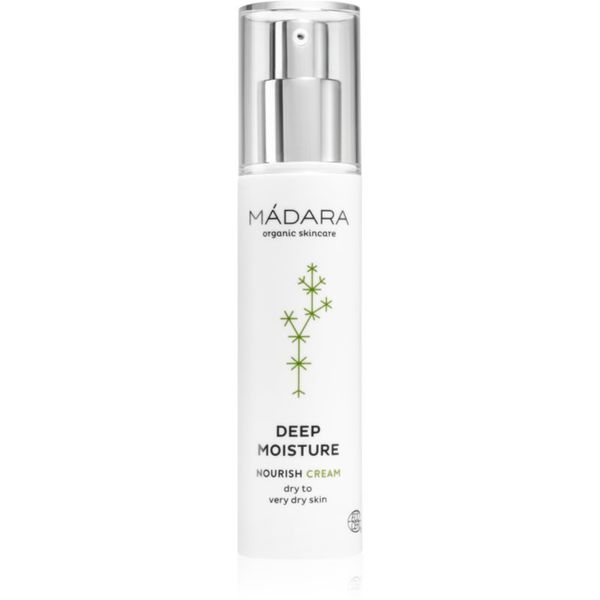 Mádara Mádara DEEP MOISTURE Хидратиращ и подхранващ крем 50