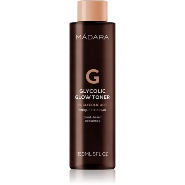 Mádara MÁDARA Glycolic Glow Toner нежен ексфолиращ тоник 150 мл.