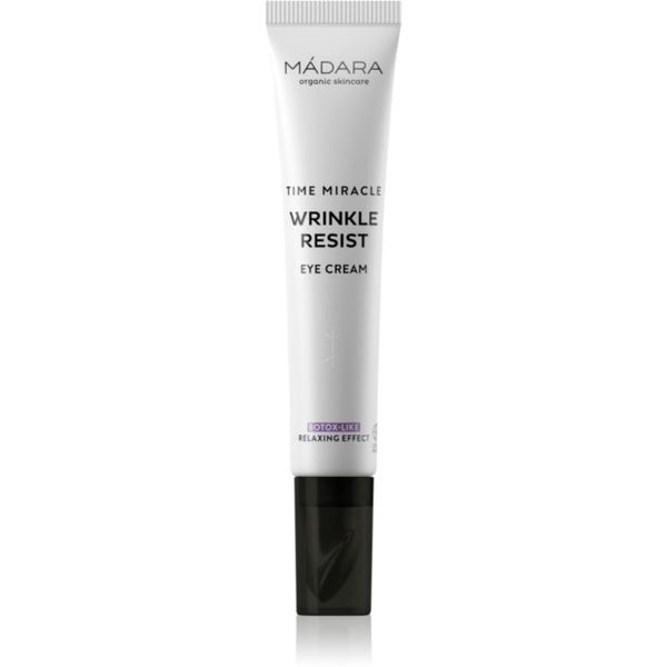 Mádara Mádara Time Miracle Wrinkle Resist крем за околоочния контур против бръчки с апликатор 20 мл.