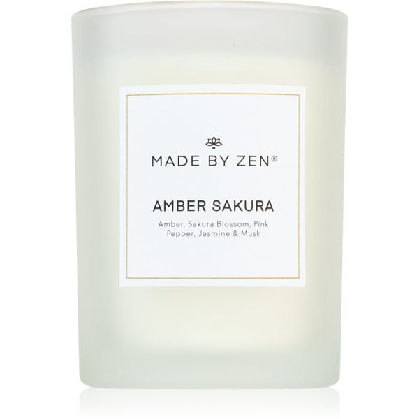 MADE BY ZEN MADE BY ZEN Amber Sakura ароматна свещ 250 гр.