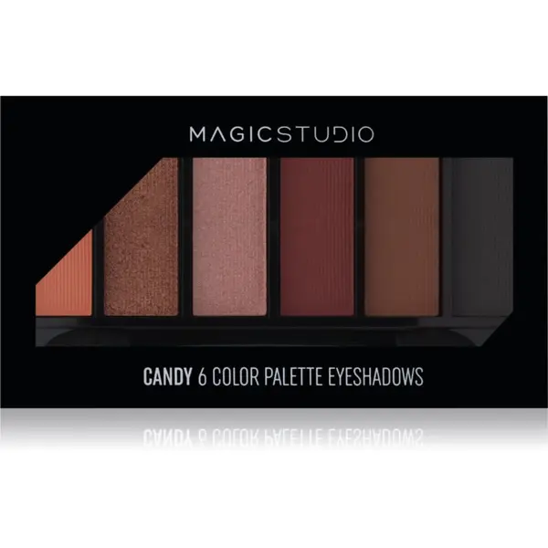 Magic studio Magic studio 6 Color Palette Eyeshadows палитра сенки за очи цвят 6.3 гр.