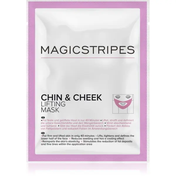 MAGICSTRIPES MAGICSTRIPES Chin & Cheek Lifting Mask стягаща хидрогелна маска за брадичка и лице 1 бр.