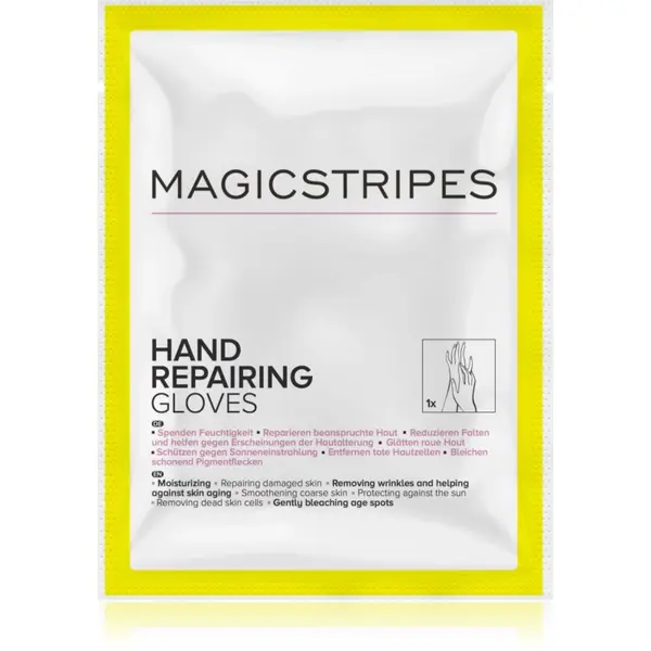MAGICSTRIPES MAGICSTRIPES Hand Repairing Gloves възстановяваща маска за ръце 1 бр.