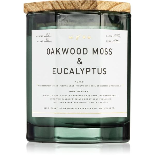 Makers of Wax Goods Makers of Wax Goods Oakwood Moss & Eucalyptus ароматна свещ 320 гр.