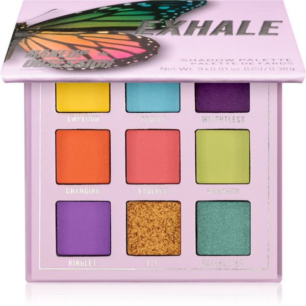 Makeup Obsession Makeup Obsession Mini Palette палитра сенки за очи цвят Exhale 0,38 гр.