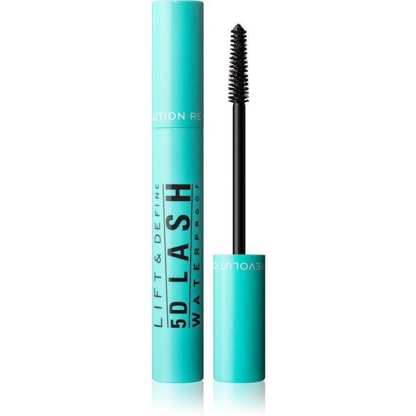 Makeup Revolution Makeup Revolution 5D Lash водоустойчива удължаваща спирала за екстра обем цвят Black 14 мл.