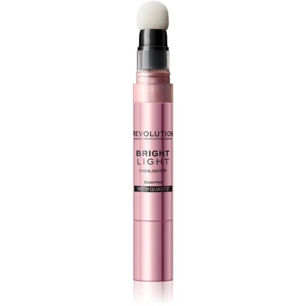 Makeup Revolution Makeup Revolution Bright Light кремообразен озарител цвят Beam Pink 3 мл.