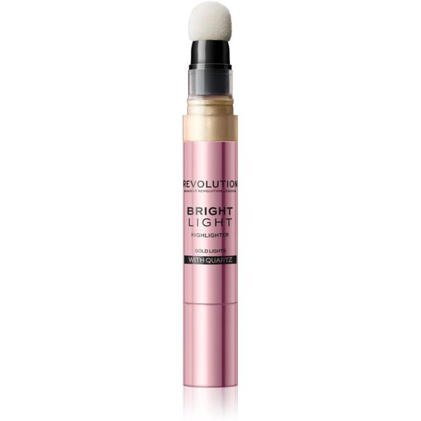 Makeup Revolution Makeup Revolution Bright Light кремообразен озарител цвят Gold Lights 3 мл.