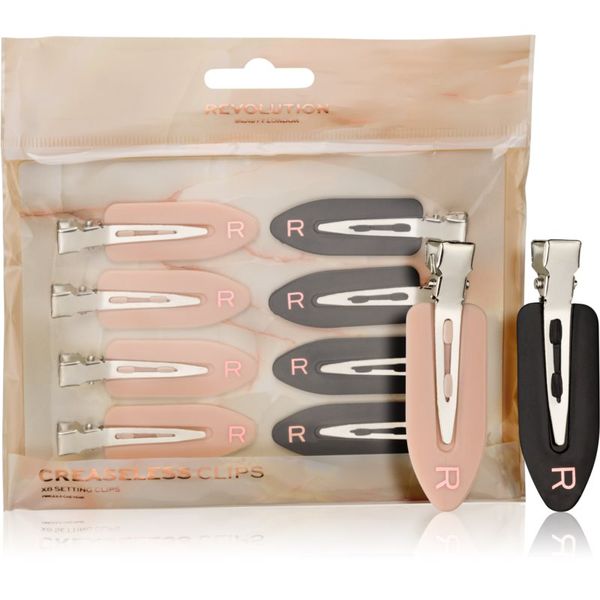 Makeup Revolution Makeup Revolution Creaseless Clips фиби за коса 8x1 бр.