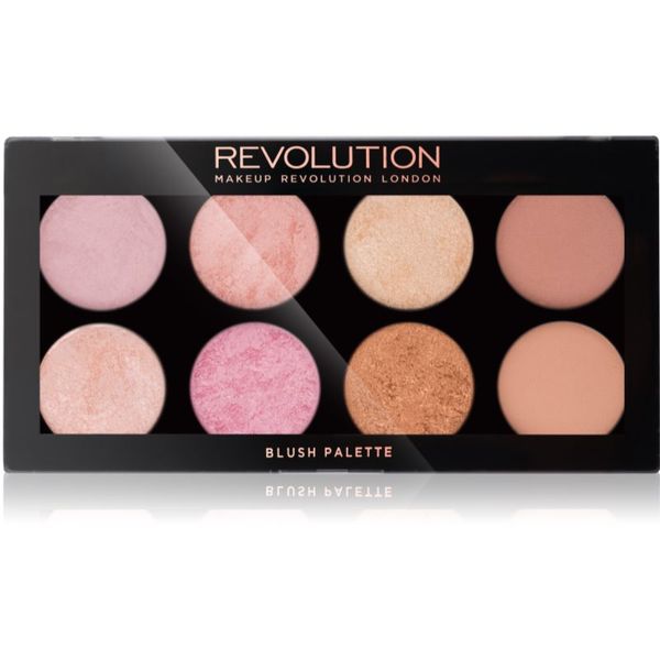Makeup Revolution Makeup Revolution Golden Sugar 2 Rose Gold палитра с ружове 13 гр.