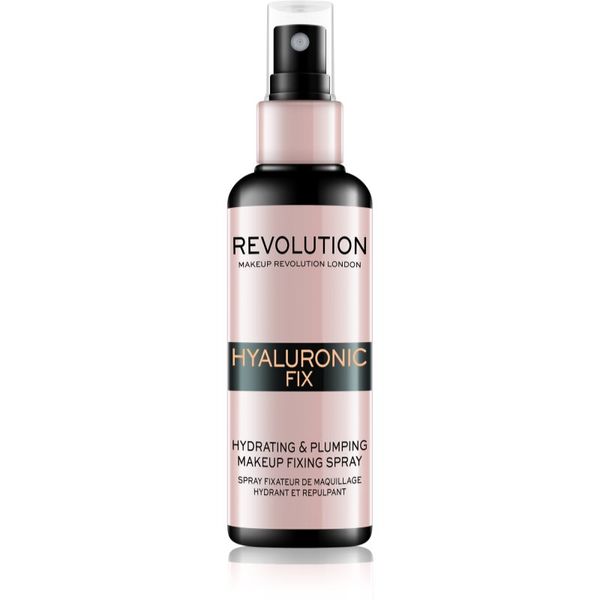 Makeup Revolution Makeup Revolution Hyaluronic Fix фон дьо тен фиксатор с хидратиращ ефект 100 мл.