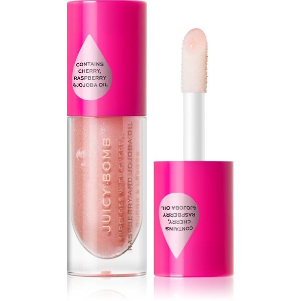Makeup Revolution Makeup Revolution Juicy Bomb хидратиращ блясък за устни цвят Watermelon 4,6 гр.
