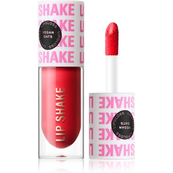 Makeup Revolution Makeup Revolution Lip Shake силно пигментиран блясък за устни цвят Strawberry Red 4,6 гр.