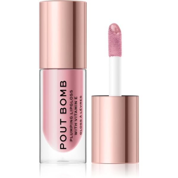 Makeup Revolution Makeup Revolution Pout Bomb блясък за устни за по-голям обем със силен гланц цвят Sweetie 4.6 мл.